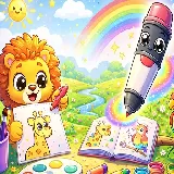 Magic Coloring Book for Little Artists