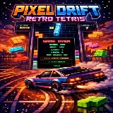 PIXEL DRIFT RETRO TETRIS